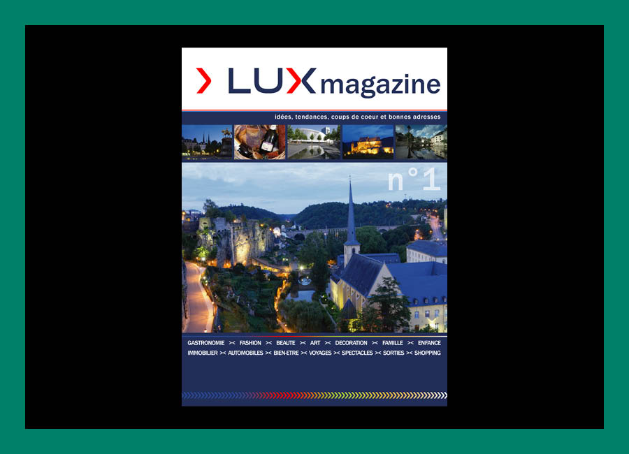 Lux Mag - création du magazine